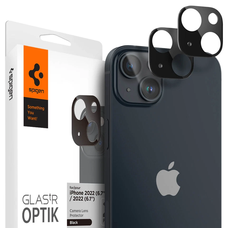 Protector de lente para iPhone 14 Plus / iPhone 14 | Spigen [GlasTR Optik] Foto 1 de 1