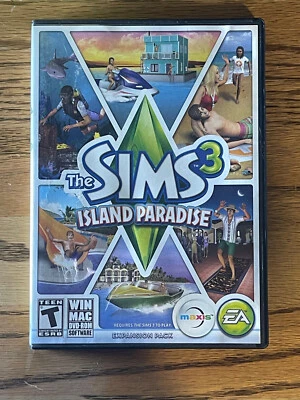 The Sims 3 Island Paradise (PC/Mac, 2013) Case & Manual Only - Image 1 of 2