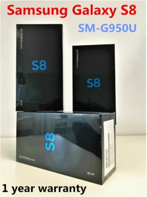 Samsung Galaxy S8 64GB 4G AT&T T-Mobile SM-G950U(GSM+CDMA) Unlocked  New Sealed - Image 1 of 4