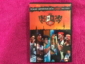 REBELDE RBD DVD TOUR GENERACION RBD EN VIVO ANAHI DULCE MARIA ALFONSO MAITE CHRI - Imagen 1 de 4