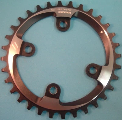 SRAM XX1 32T x76BCD X-Sync  MTB Chainring- NEW / NOS- 11-Spd- Wide/Narrow -Mint - Image 1 of 4