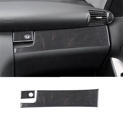 Cubierta de caja de almacenamiento de pasajeros de fibra de carbono para Mercedes-Benz W203 2005-2007 Foto 1 de 4