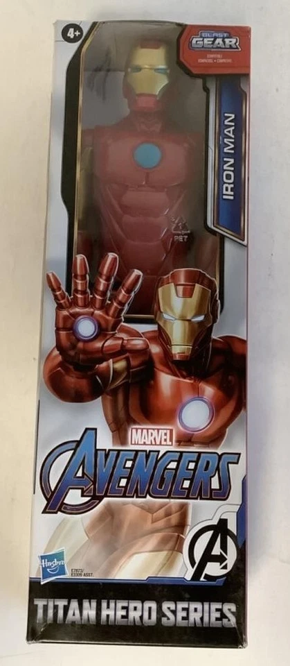 Hasbro E7873 Titan Hero Series Marvel Avengers IRON MAN 12" Action Figure