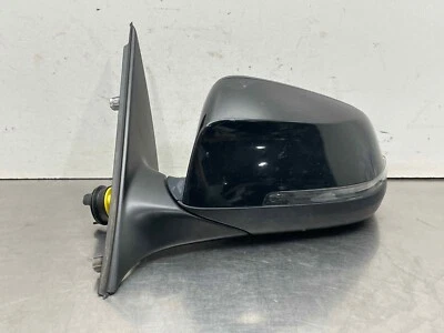 2014 BMW 535i OEM Left Hand Drivers Side Power Door Mirror Black Auto Dim 15 16 Foto 1 de 4
