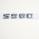S560 Schriftzug Hinten Kofferraum Deckel Koffer Emblem Für MERCEDES Benz, Chrom