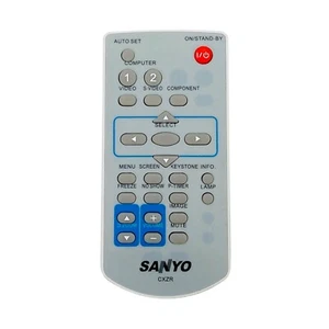 New Sanyo PLC-XU106K PLC-XU106 PLC-WK2500 PLC-WL2500A Projector Remote Control - Picture 1 of 6
