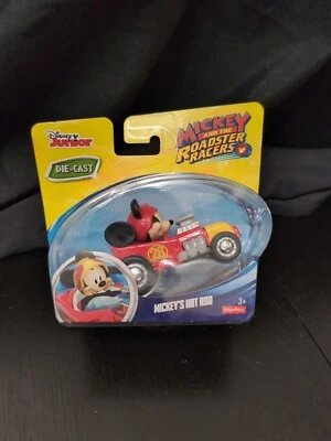Disney Junior Mickey And The Roadster Racers Mickey's Hot Rod Die-Cast Race Car - Image 1 of 4