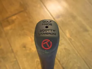 Scotty Cameron TOUR ONLY "Black-Out" Pistolero CIRCLE T Grip - Imagen 1 de 3