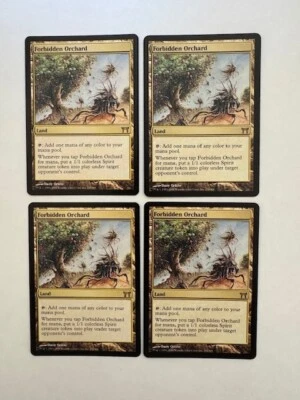 🧩 Forbidden Orchard x4 – Champions of Kamigawa – NM/EX – MTG Playset - Image 1 of 2