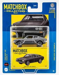 1969 Audi 100 Coupe S Grey Matchbox Collectors 2024 11/20 1:64 HVW06 - Picture 1 of 1