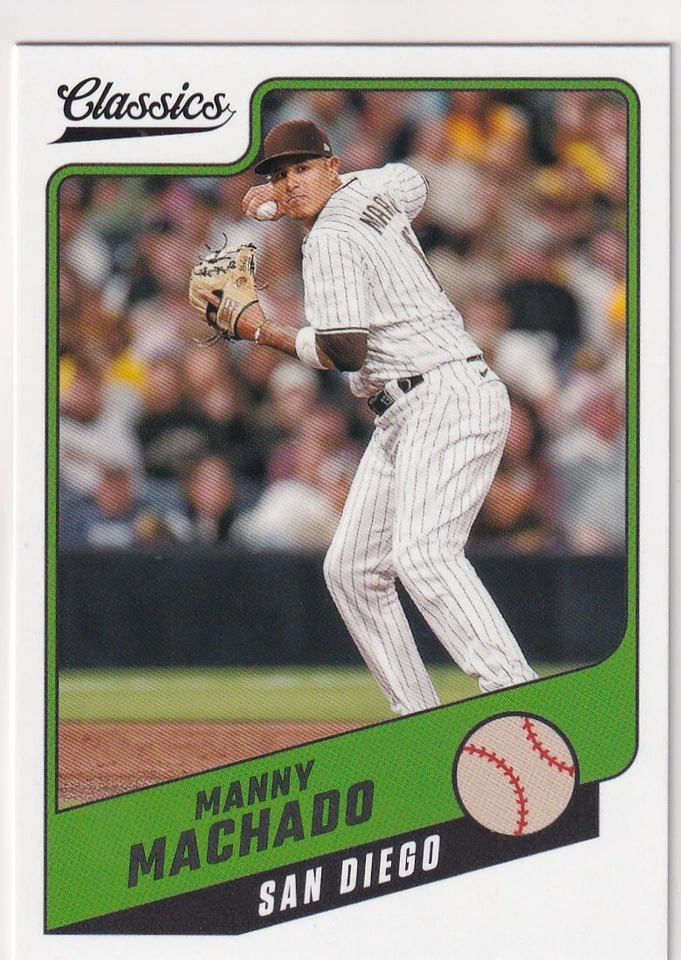 2022 CLASSICS MANNY MACHADO SAN DIEGO PADRES CHRONICLES (AA)-591 - Image 1 of 2