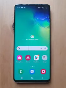Samsung Galaxy S10 SM-G973F/DS - 128GB - Prism Green (Ohne Simlock) (Dual-SIM) - Bild 1 von 8