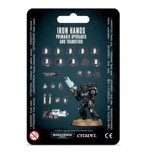 Iron Hands Primaris Upgrades & Transfers Space Marines Warhammer 40K  Blister - Picture 1 of 1