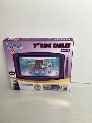 Contixo 7" Android Kids Tablet 32GB, 50+ Disney Storybooks & Stickers Age 3-10 - Image 1 of 3