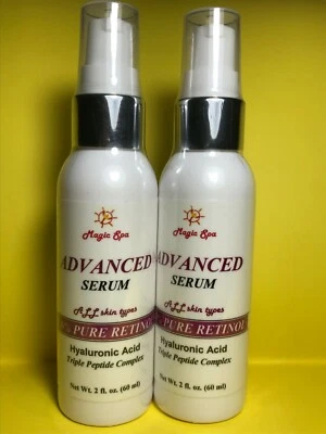 Suero de ácido hialurónico 2B * 2 oz Retinol Vitamina A, péptido de relleno de arrugas Matrixyl Foto 1 de 2