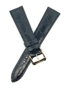 Raymond Weil 17mm x 14mm Black Alligator Leather Women's Watch Strap Band 17S - Picture 1 of 3