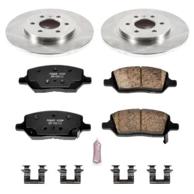Kit de frenos de disco PowerStop - trasero - se adapta a Buick Terraza 2006, Chevrolet Uplander 20 Foto 1 de 4