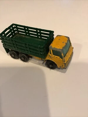 Camión de estacas vintage Matchbox Series No.4 hecho en Inglaterra por Lesney  Foto 1 de 2