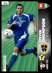 Panini Coca-Cola Championship 2007 Steven Thompson Cardiff City No. 47 - Picture 1 of 2