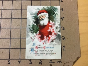Vintage Early pOST CARd: 1912 - SANTA -- International Art Publ co 1459 - Picture 1 of 4