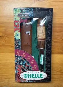 NUEVO cuchillo de caza noruego brillante acero de tres capas embalaje original cuchillo - Imagen 1 de 8