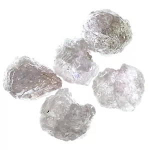 Lotto diamanti colore rosa chiaro naturale traslucido 0,90 carati grezzo grezzo - Foto 1 di 1