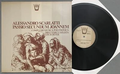 O133 Scarlatti St. John Passion Devos Arion ARN 817 Stereo - Image 1 of 3