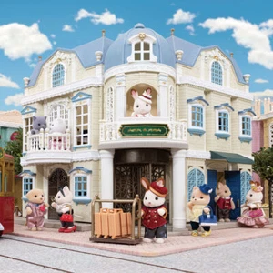 Sylvanian Families Town Grand Hotel Japan Exclusive Limited Calico Critters Toys - Picture 1 of 7