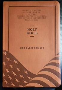 God Bless The USA Bible President Donald Trump Lee Greenwood Butler PA 7/13/2024 - Picture 1 of 11