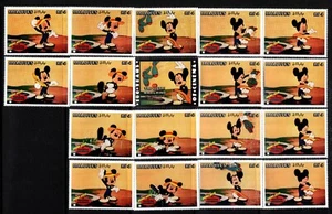 OPC 1996 Maldives Mickey The Little Wirlwind Sc#2191-2 MNH 49482 - Picture 1 of 1