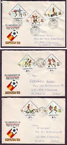 d9994/ Hungary Complete Football Soccer Worldcup on (3) Cover t/Switzerland 1982 - Picture 1 of 1