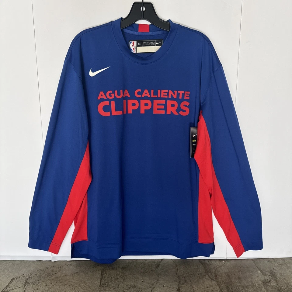 Nike Agua Caliente Clippers SD NBA G-LEAGUE Showtime Team Issued Sweatshirt Sz M - Image 1 of 4