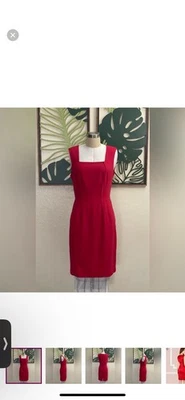 VESTIDO ROJO BCBGMAXAZRIA Talla 8 Foto 1 de 4