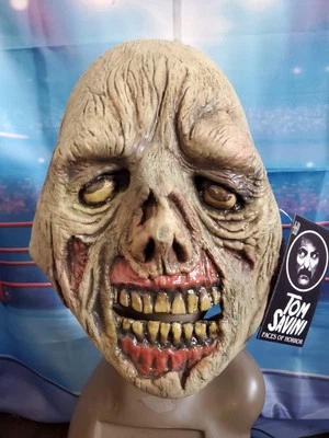 Tom Savini Faces Of Horror Collection Mort Halloween Mask Trick Or Treat Studios - Image 1 of 4