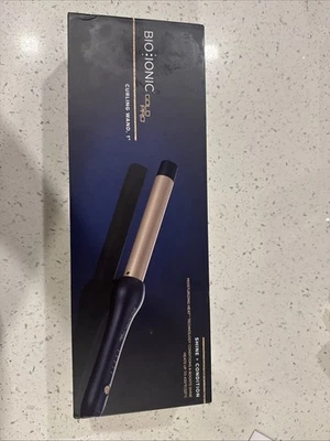 Varita Rizadora Bio Ionic Gold Pro 1" Brillo+ Estado Hidratante 430°F Foto 1 de 3