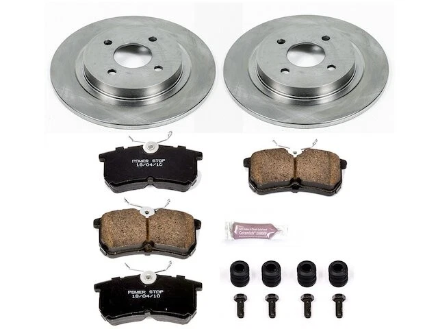 Kit de pastillas de freno traseras y rotor para Ford Focus SVT 2003 DF546PN 2002-2004 Foto 1 de 1