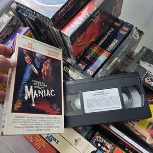Maniac (VHS) Digitally Remastered with Special Features, director’s cut - Picture 1 of 7