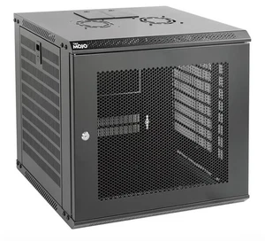 Tecmojo 9HE Wandregal Netzwerkschrank für 19" IT-Geräte, mit abschließbarem Me - Bild 1 von 2