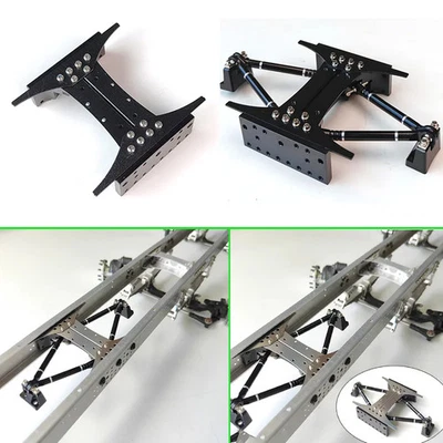 Mittig Montierte Doppelbalken Für 1/14 Tamiya RC LKW Sacnia 770S VOLVO Auto - Bild 1 von 4