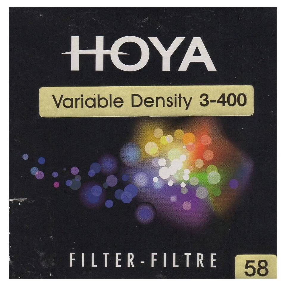 Hoya Filter Variable Density 3-400 58mm - Image 1 of 1