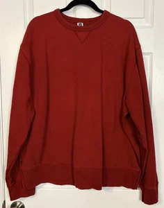 Gap Select Men’s Sweatshirt Size XXL Cardinal Red Crewneck Heavyweight Classic - Picture 1 of 6