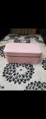 Joyero Portátil Pandora Rosa Almacenamiento ¡Nuevo! Con espejo de pie Foto 1 de 3