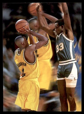 Lámina faltante Collectors Edge Time Warp 1996 David Thompson Shareef Abdur-Rahim Foto 1 de 2