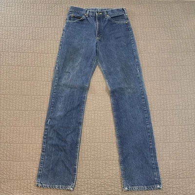 Jeans Lee Riders de Colección Años 80 Hombres 31x36 (29x35) Azul Hecho en Unión EE. UU. Denim Lavado Oscuro Foto 1 de 4