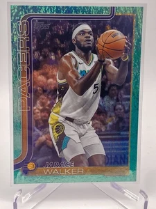2025-26 Topps Basketball Jarace Walker Teal Diamond Parallel #50 Pacers - Picture 1 of 2