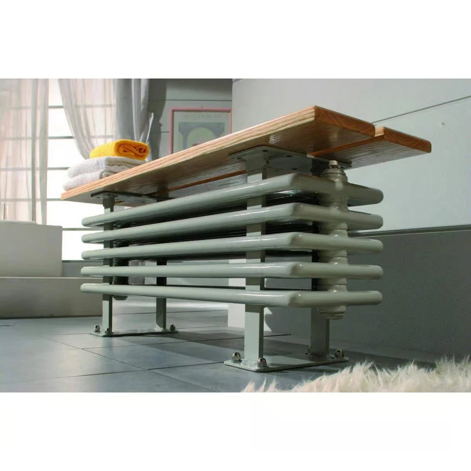 Radiatore acqua Cordivari ARDESIA PANCA 6 COLONNE acciaio 4 elementi H=350 L=650 - Immagine 1 di 1