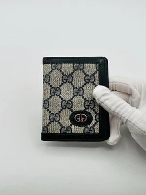 Gucci Bi-Fold Card Holder Monogram Leather Authentic - Image 1 of 4