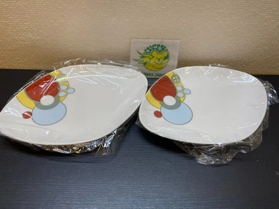 Ensemble paire de plaques Noritake Frank Lloyd Wright Imperial Diamond Bone... - Photo 1/4