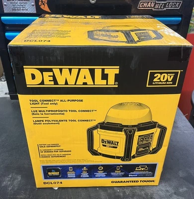 NEW DeWALT DCL074 20V MAX Tool Connect Cordless Work Light (Tool Only) - Image 1 of 2