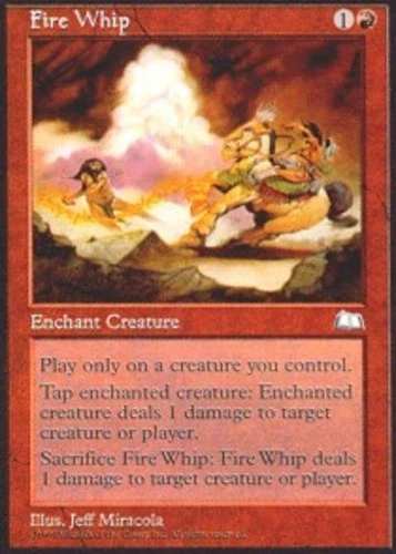 Fire Whip - Weatherlight # MTG Magic The Gathering - Image 1 of 1